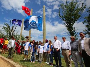 Kandıra'daki Miço Koyu Plajı artık Mavi Bayraklı