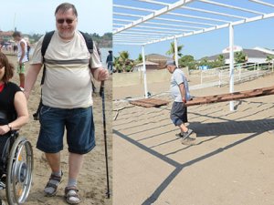 Antalya plajları engellilere göre düzenleniyor