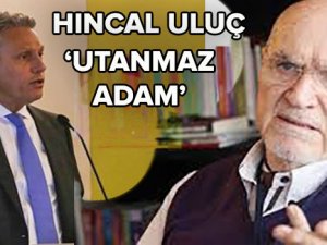 Hıncal Uluç'tan TÜRSAB Başkanı'na ağır yazı: Utanma özürlü adam!.