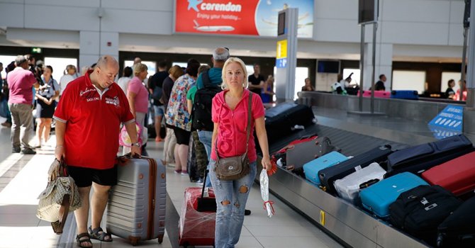 Antalya'ya gelen turist 6 milyon 133 bin oldu