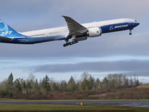 Boeing 777X'in ilk deneme uçuşu yapıldı