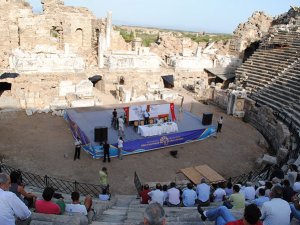 Side Antik Tiyatrosu’na gelen turist sayısı 18 bin arttı