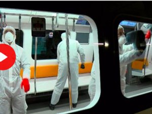 Metrolarda ‘virüs’ önlemi! 500 kişilik ekip çalışıyor…