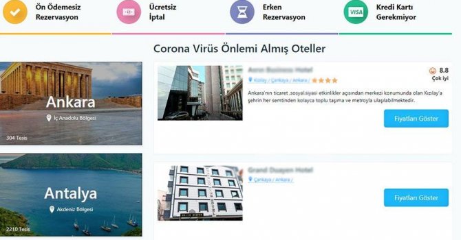 Cavit Çağlar'ın oteline el kondu