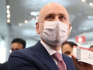 Normalleşme sürecinin ilk uçuşu öncesi tören düzenlendi