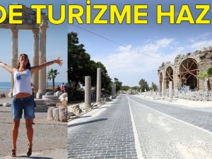 Side yeni yüzüyle turistleri ağırlamaya hazır