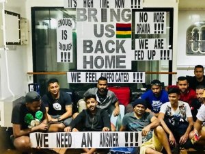 Gemilerde hapis mürettebattan eve dönme eylemi