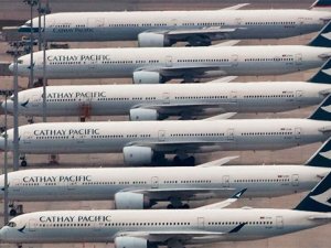 Koronavirüs Cathay Pacific havayolu şirketini de vurdu