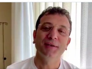 Koronavirüse yakalanan İmamoğlu'ndan görüntülü mesaj