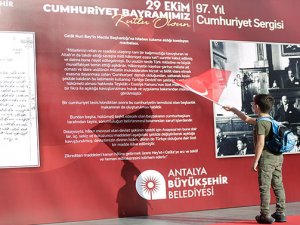 Antalya'da 97. Cumhuriyet Bayramı coşkusu başladı