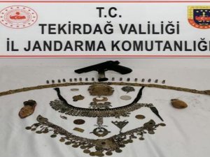 Tekirdağ'da tarihi eser kaçakçılığı operasyonu