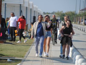 Sorgun halk plajı turistlerin gözdesi