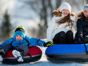 Çocuklar sömestr keyfini çıkartıyor