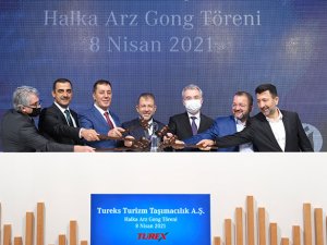 Tureks Turizm Gong Töreni: 772 bin 538 yatırımcıdan talep geldi