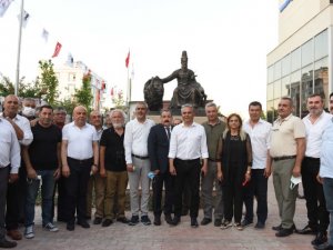 2021 UNESCO Hacı Bektaş Veli Yılı'nda hünkarın heykeli açıldı