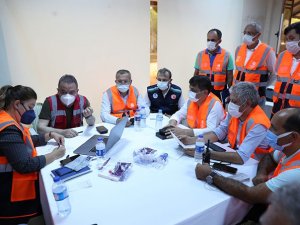 Manavgat'ta yangın kontrol çalışmaları sürüyor