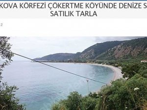 Çökertme'ye kim çöktü! Yanan yerler satışa çıkarıldı iddiası