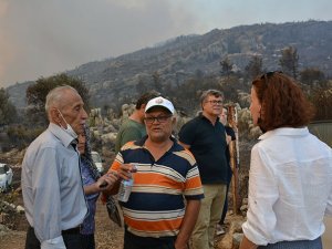 Böcek ile Sözen'in yangında halkın yanında olması iktidarı rahatsız etti