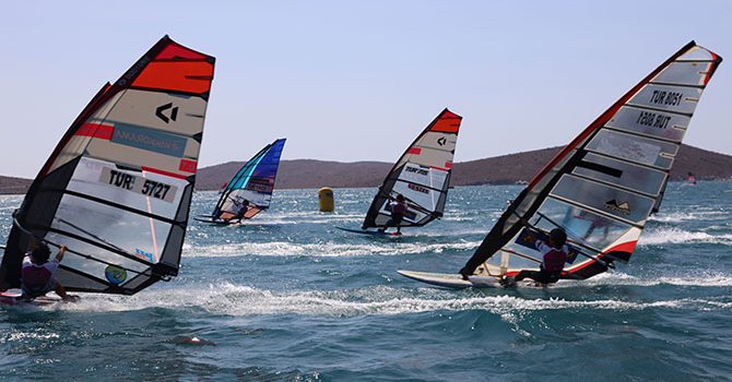 Türkiye Windsurf Alaçatı Şampiyonası tamamlandı