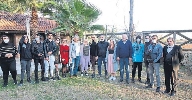 Tesislerde Rus ve İranlı turistler