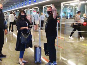 Bir yıl aradan sonra ilk İngiliz turist kafilesi geldi