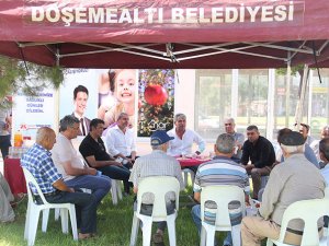 Nar Masası ile Döşemealtı'nda halk sağlık taramasından geçiyor!