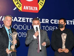 Antalya Gazeteciler Cemiyeti ödülleri sahiplerini buldu