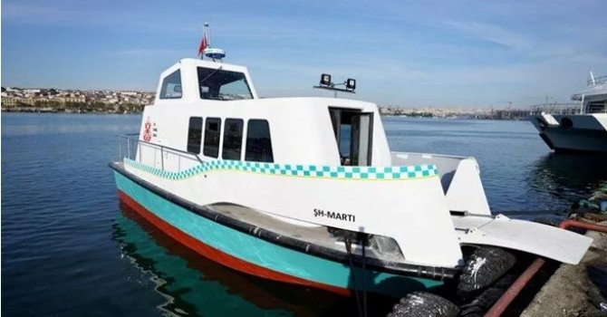 İstanbul'da deniz taksi açılış ücreti 100 lira olarak belirlendi