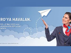 Corendon Airlines’tan 1 Euro + vergilerle uçak bileti