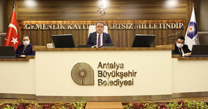 Antalya Belediyesi'nin 2021 yılı bütçesi 3 milyar 500 milyon lira oldu