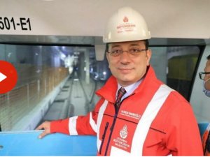 Yapımı duran metro hattında deneme sürüşleri başladı