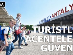 Turist pandemide acentelere güvendi