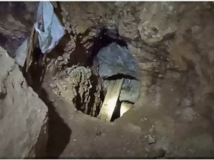Define avcıları kazdıkları 9 metrelik tünelde suçüstü yakalandı