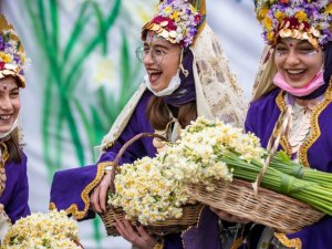 Karaburun Nergis Festivali başladı