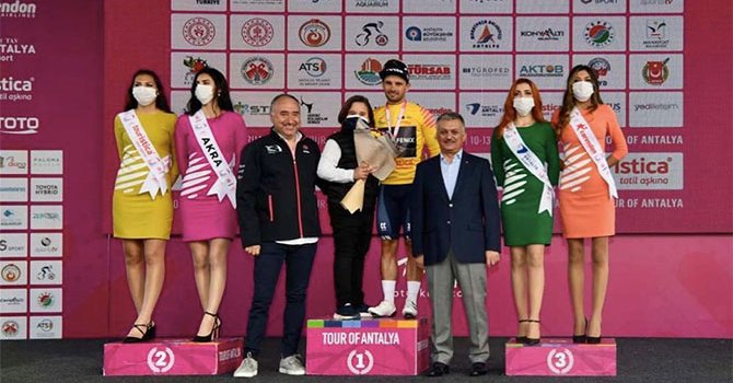 Tour Of Antalya'ya 14 ülkeden 161 sporcu bisikletçi katıldı