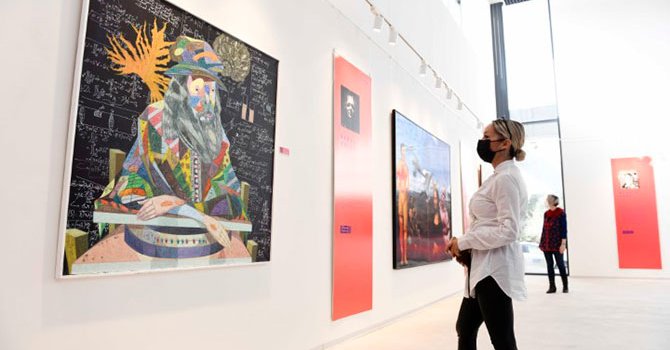 Leonardo da Vinci'ye Saygı Sergisini 1500 kişi gezdi
