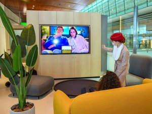 Emirates, genç yolcuları için dinlenme salonu açtı