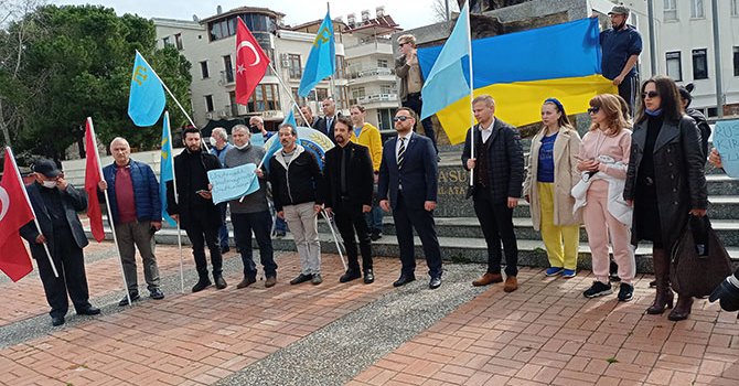 Rusya'nın saldırısı yerleşik Ukraynalılar tarafından kınandı