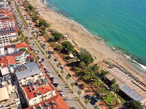 Alanya da Sahil düzenlemesinin sonuna gelindi