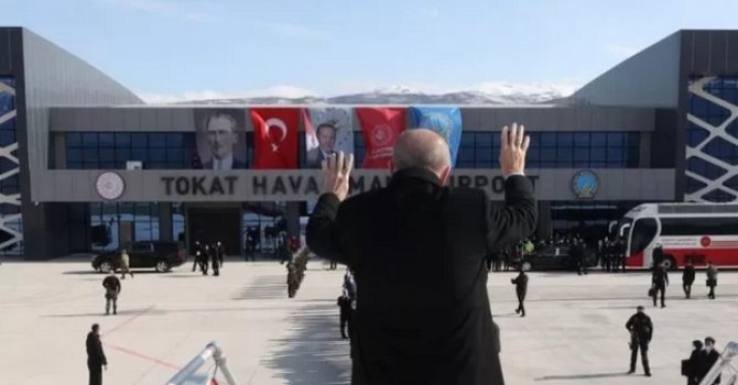 Tokat Havalimani törenle hizmete girdi