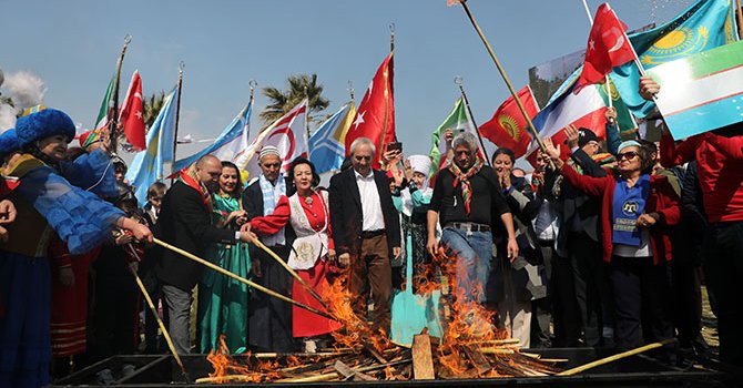 Nevruz yerleşik Türki Cumhuriyetleri vatandaşları ile kutlandı