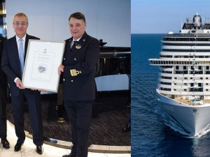 MSC Meraviglia'ya Bureau Veritas’tan ‘8 Altın İnci’