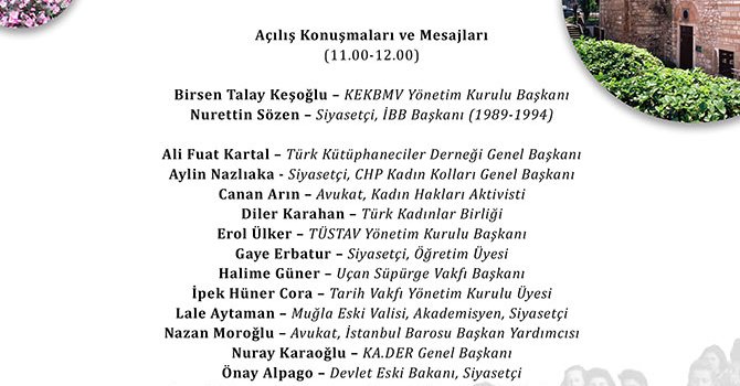 Günışığına çıkarılan kadın eserleri tanıtılıyor