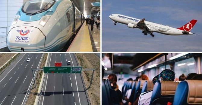 Zam fırtınası ile şehirlerarası yolculuk imkansız hale geldi
