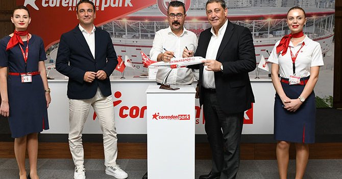 Antalyaspor Stadyumu’nun adı ‘Corendon Airlines’ oldu