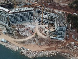 Marmaris Kızılbük Projesi’nde inşaat durdu