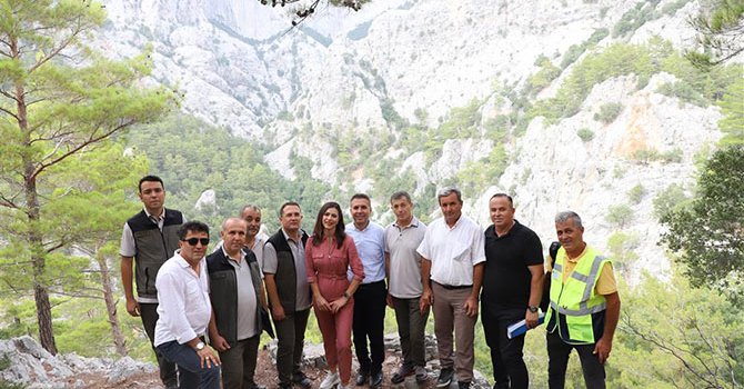 Sapadere Kanyonu yerli ve yabancı turistlerin gözdesi oldu
