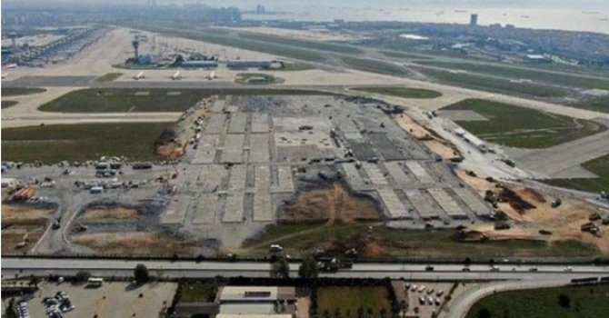 Atatürk Havalimanı'nında asfalt için 1,2 milyon TL harcandı