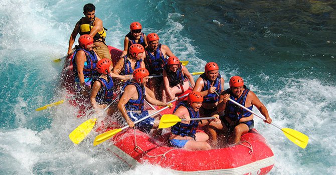 Köprülü Kanyon'da 600 bin turist rafting yaptı