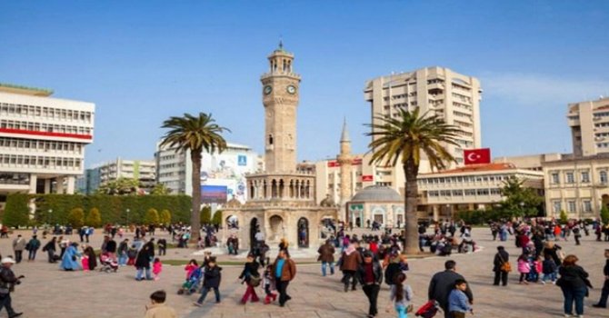 İzmir’e 95 ülkeden 1 milyon 416 bin 105 yabancı turist geldi